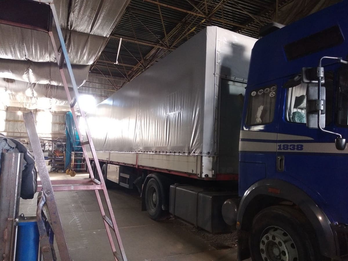 Изготовление тентов полуприцепов