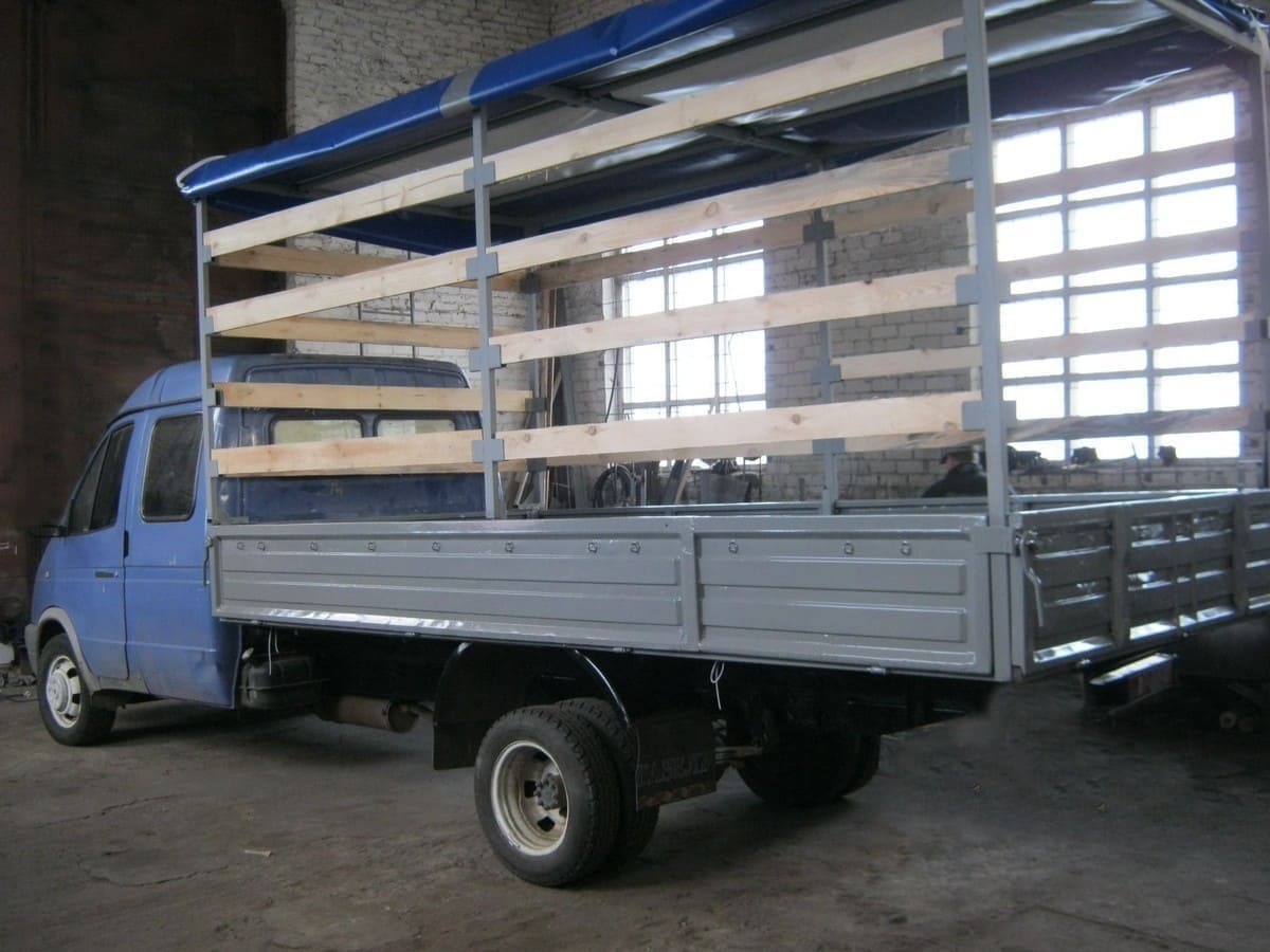 Каркас на бортовую газель Каркас на бортовую газель 4 метра