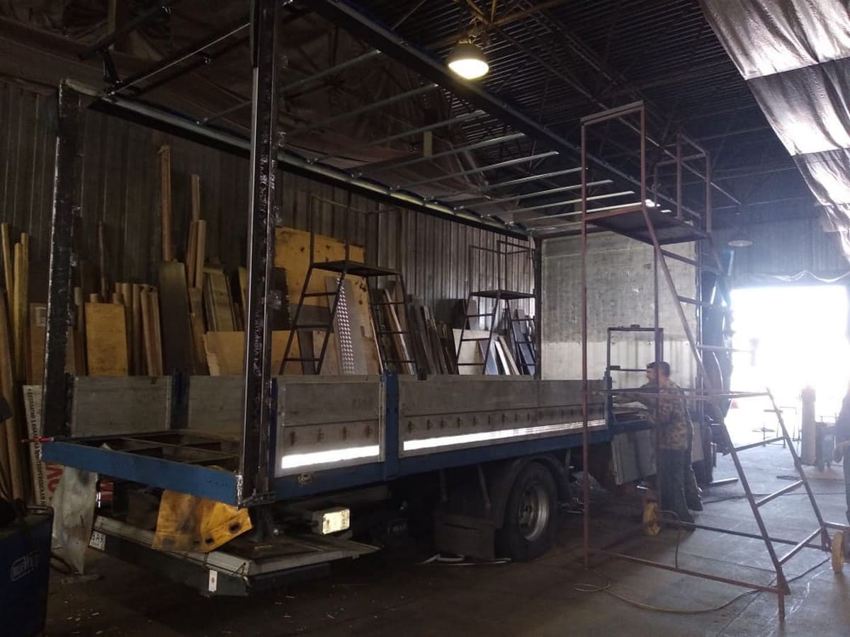 Каркасы на грузовые авто Каркас грузовик сборка наращивание грузовой вместимости